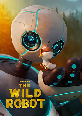 The Wild Robot Movie Poster