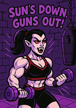 Vampire Workout: Sun's Down, Guns Out!