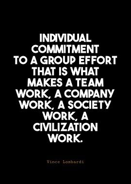 Inspirational Quote by Vince Lombardi