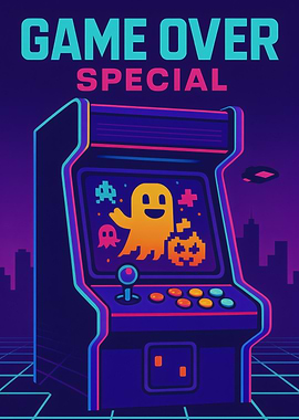 Retro Arcade Game Over Special