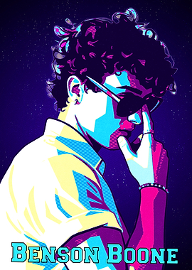 Benson Boone Pop Art