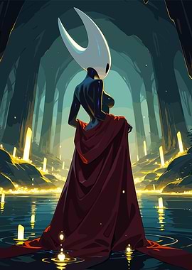 Hornet in Glowing Forest