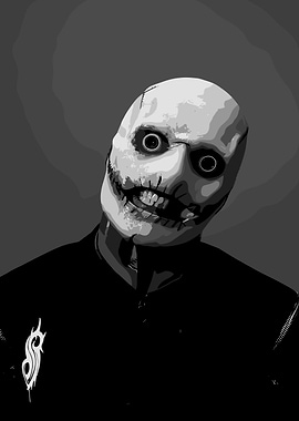 Slipknot Corey Taylor Mask Portrait