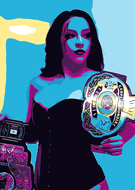 Stephanie Vaquer Championship Belts