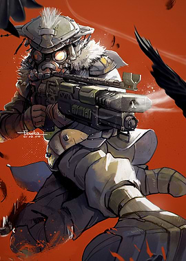 Bloodhound Apex Legends Fan Art