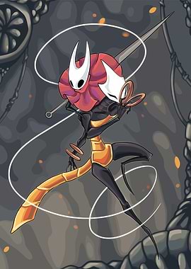 Hollow Knight Hornet and The Knight