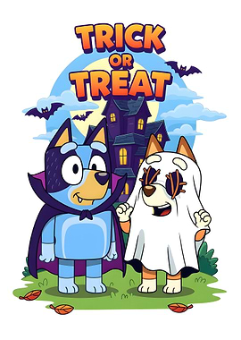 Bluey Halloween Trick or Treat