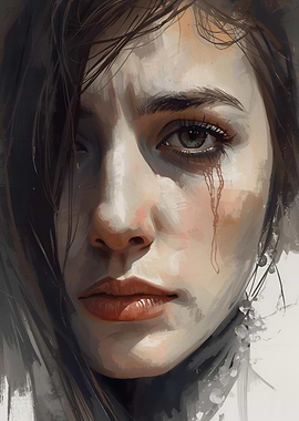 Portrait of Laila (An imaginary character)