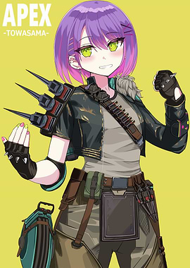 Apex Towa-sama Anime Style Character