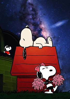 Snoopy and Friends Under the Stars