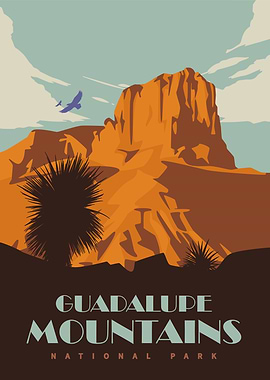 Guadalupe Mountains National Park Poster