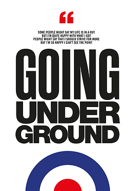 Going Underground Text Art with Target