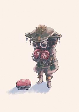 Chibi Bloodhound with Medkits