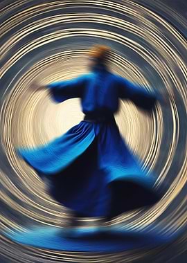 Whirling Dervish in Motion