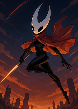Hornet from Hollow Knight artwork