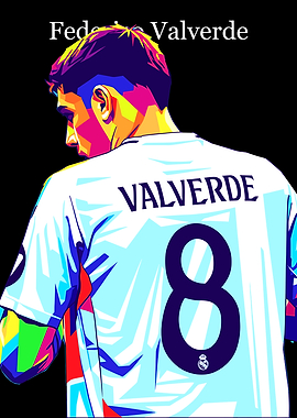 Federico Valverde wpap Art