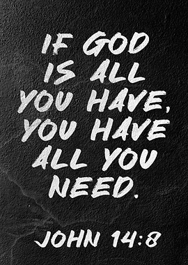 If God Is All You Have