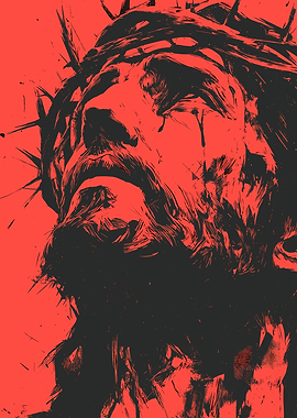 Jesus Christ with Crown of Thorns