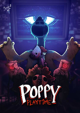 Poppy Playtime Chapter 4: Safe Haven Poster Illustration