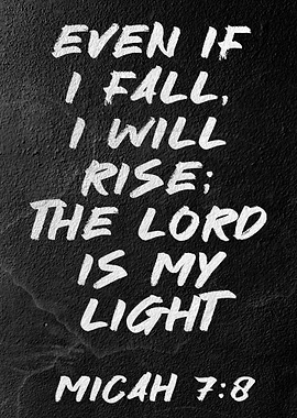 Inspirational Quote on Dark Background