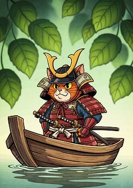 Samurai Cat Boat