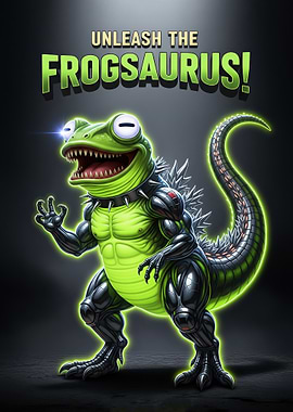 Frogsaurus Monster