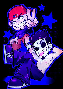 Limpbizkit Cartoon Duo with Attitude