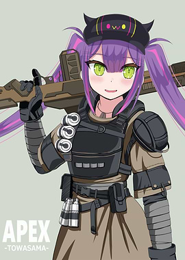 Apex Legends Towa-sama Anime Style