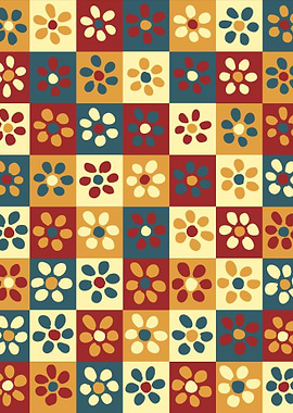 Irregular Floral Pattern