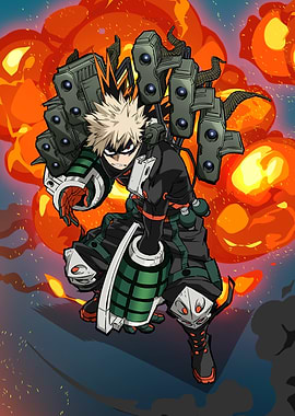 Katsuki Bakugo: Explosive Hero Action