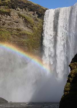 Game of Thrones Waterfall; Iceland