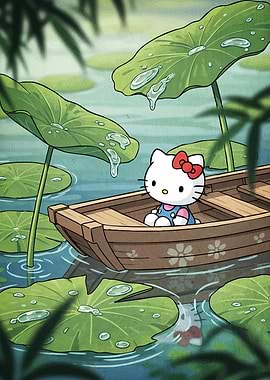 Hello Kitty Boat