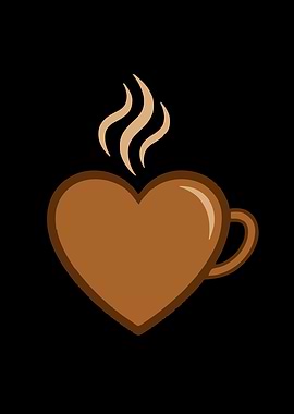 Coffee Heart Artwork