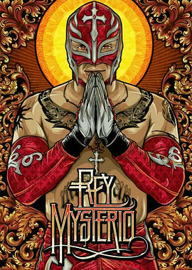 Rey Mysterio Illustration