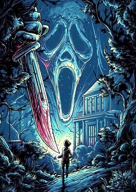 Scream Movie Poster Art