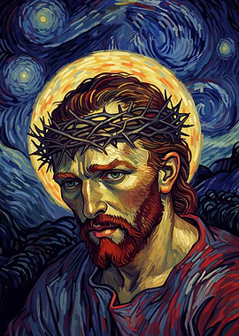 Jesus Christ Van Gogh