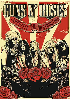 Guns N' Roses Appetite for Destruction