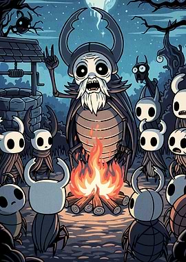 Hollow Knight Campfire Storytelling