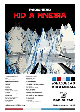 Radiohead Kid A Mnesia Album Cover