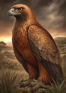 Majestic Golden Eagle Portrait