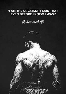 Muhammad Ali GREATEST Quotes Art