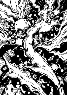 Manga Surreal Dreamscape