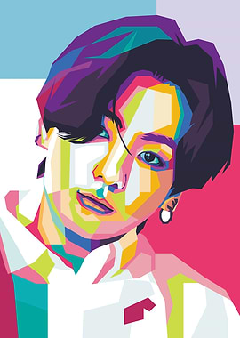 Jungkook Pop Art Portrait