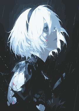 Nier Automata Game Art