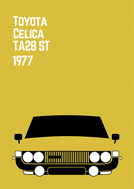Toyota Celica TA28 ST 1977 Minimalist