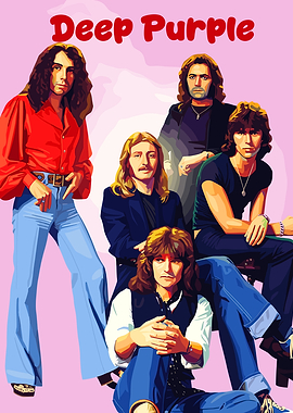 Deep Purple Band Portrait