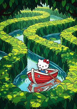 Hello Kitty Maze River