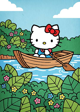 Hello Kitty Boat