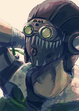 Octane from Apex Legends fan art