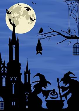 Halloween witch potion